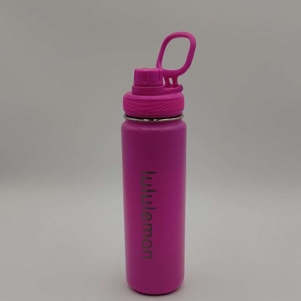 lululemon athletica Hot Pink Water Bottle 24oz - Picture 2 of 11